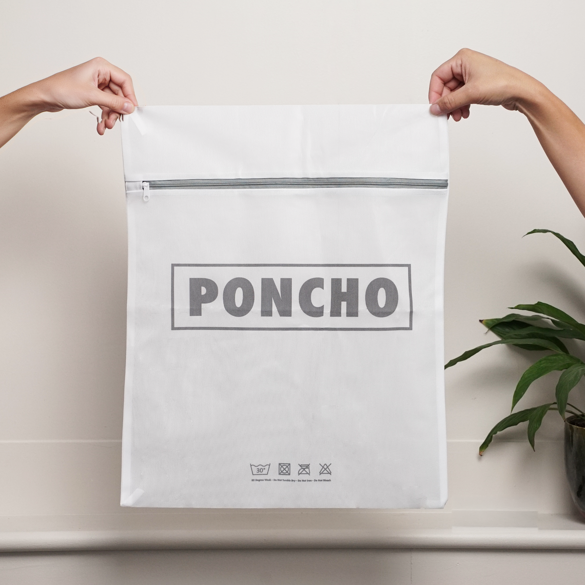 Poncho Washing Machine Bag